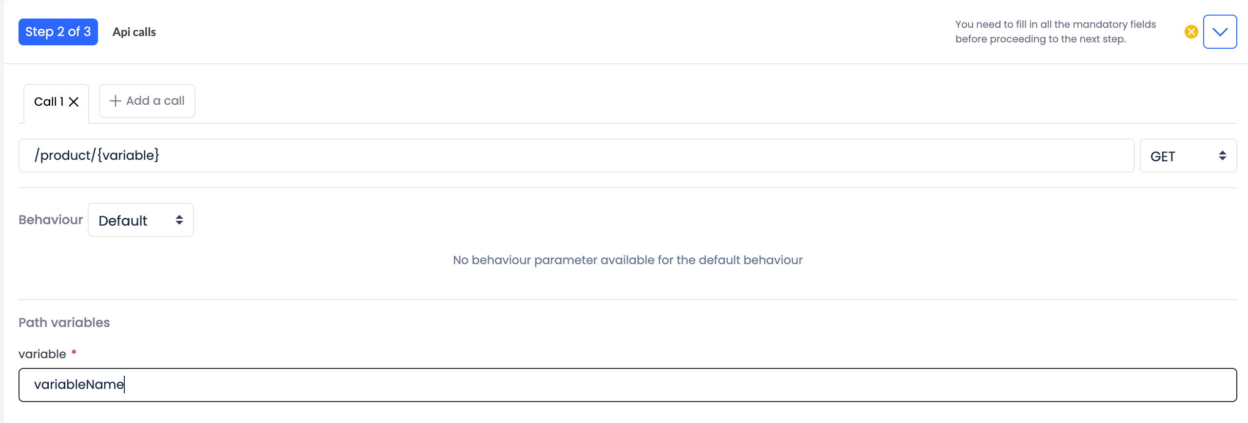 Path variables